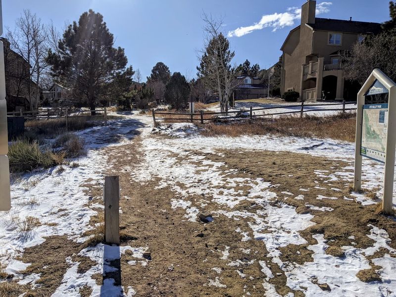 Facing South from Ute Valley Park