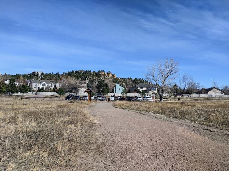Facing East on Triple Treat trail